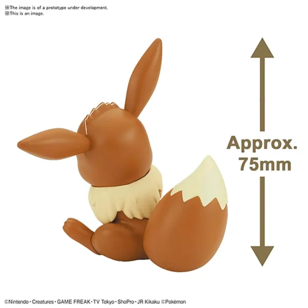 BANDAI HOBBY MODEL KIT QUICK POKÉMON EEVEE - Imagen 3