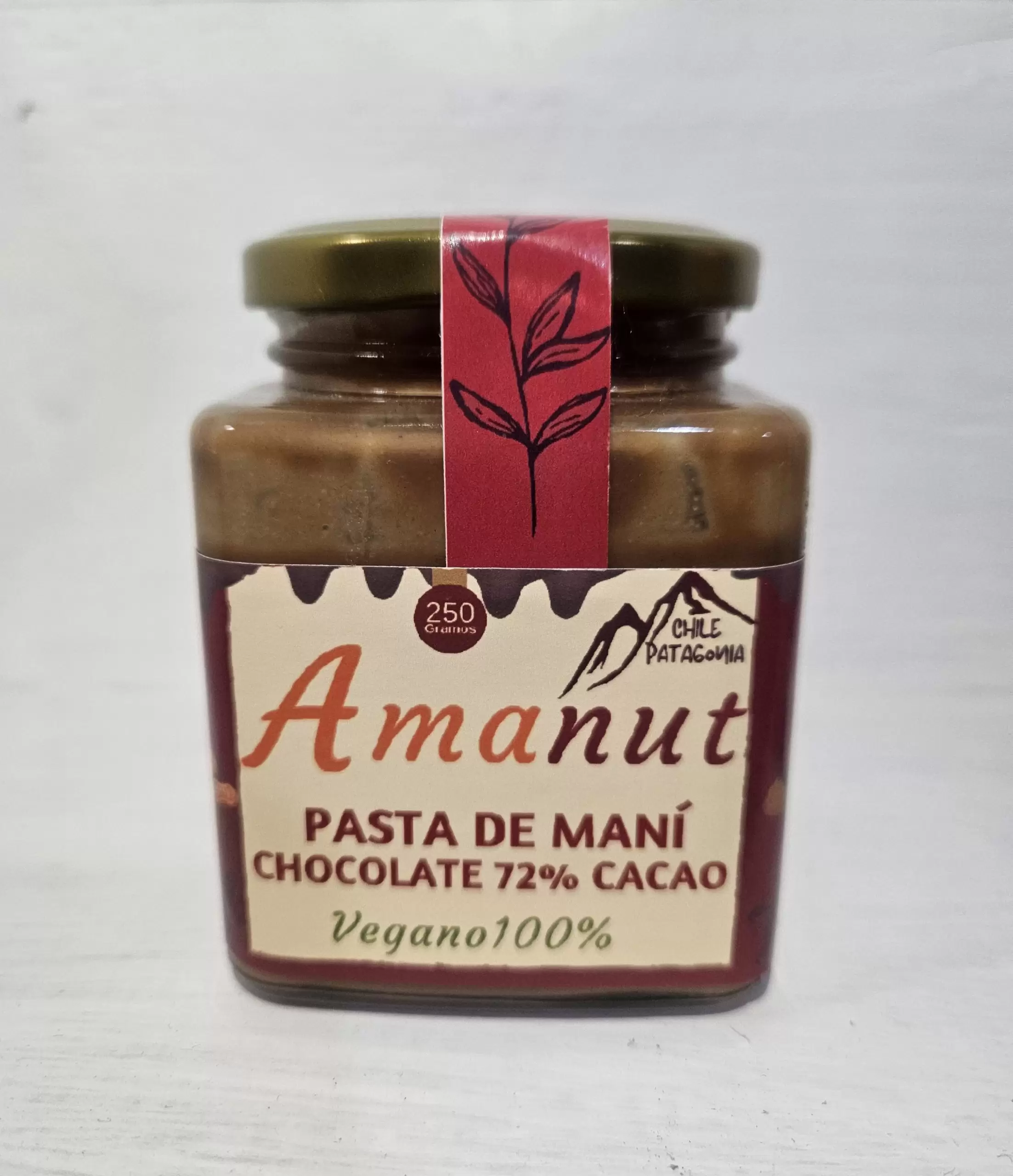 PASTA DE MANI CHOCOLATE 72% CACAO