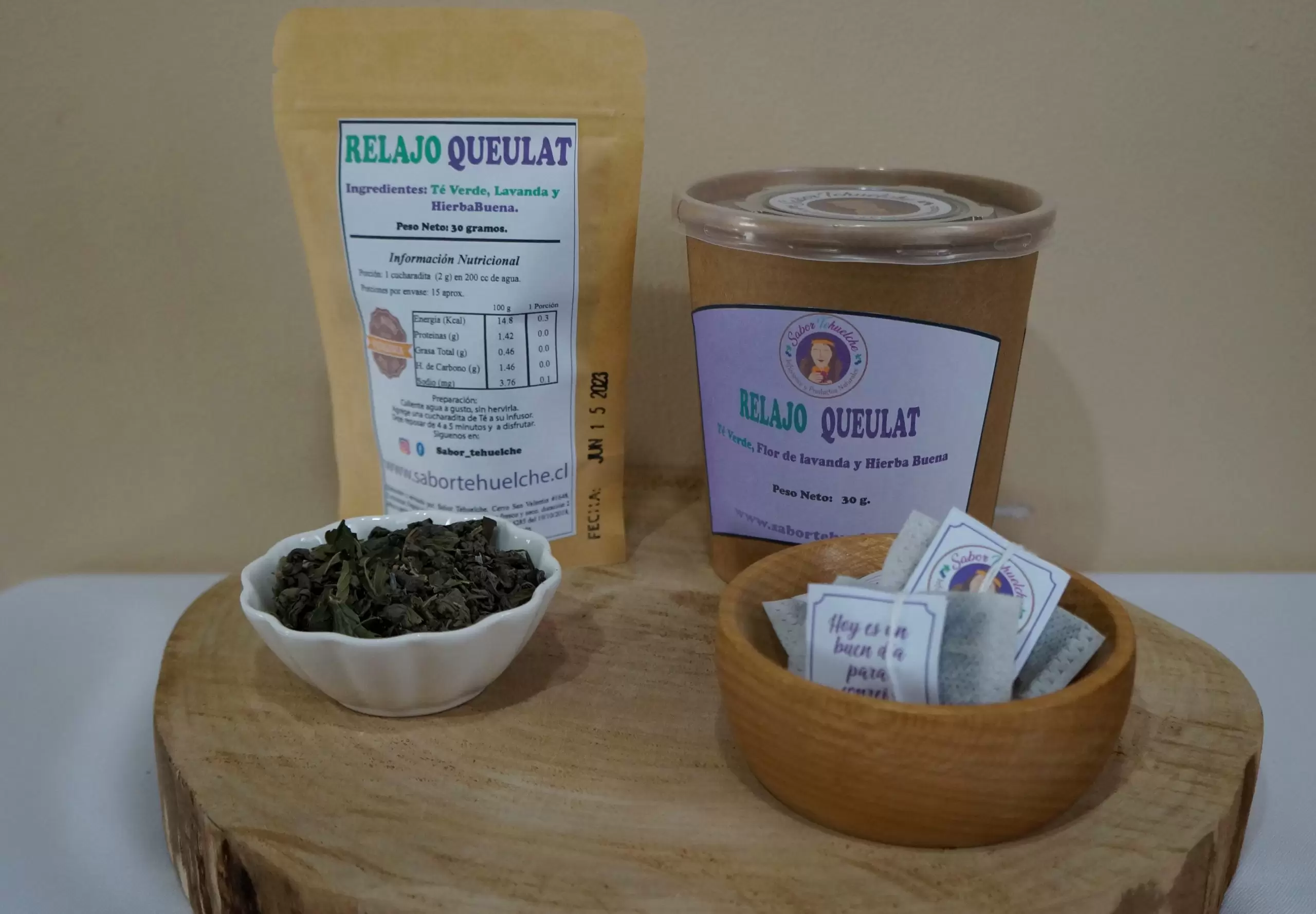 Variedades de te, contiene 15 bolsitas por envase, 30 gramos aprox. - Imagen 3