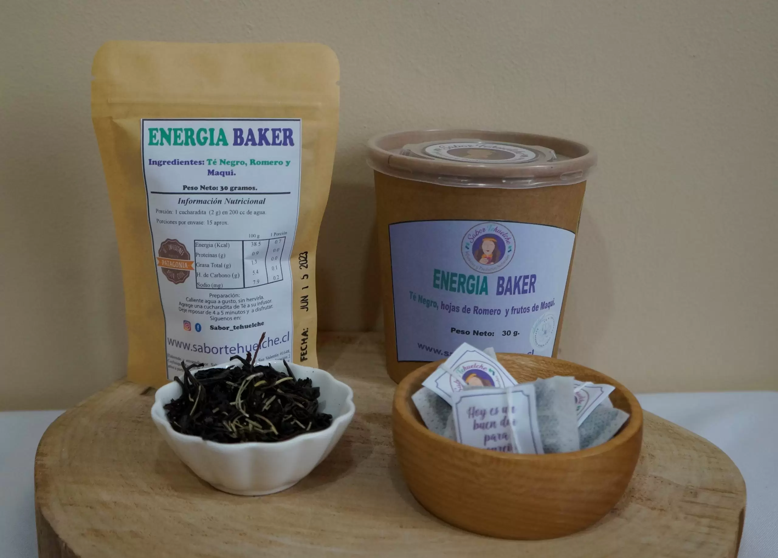 Variedades de te, contiene 15 bolsitas por envase, 30 gramos aprox. - Imagen 4