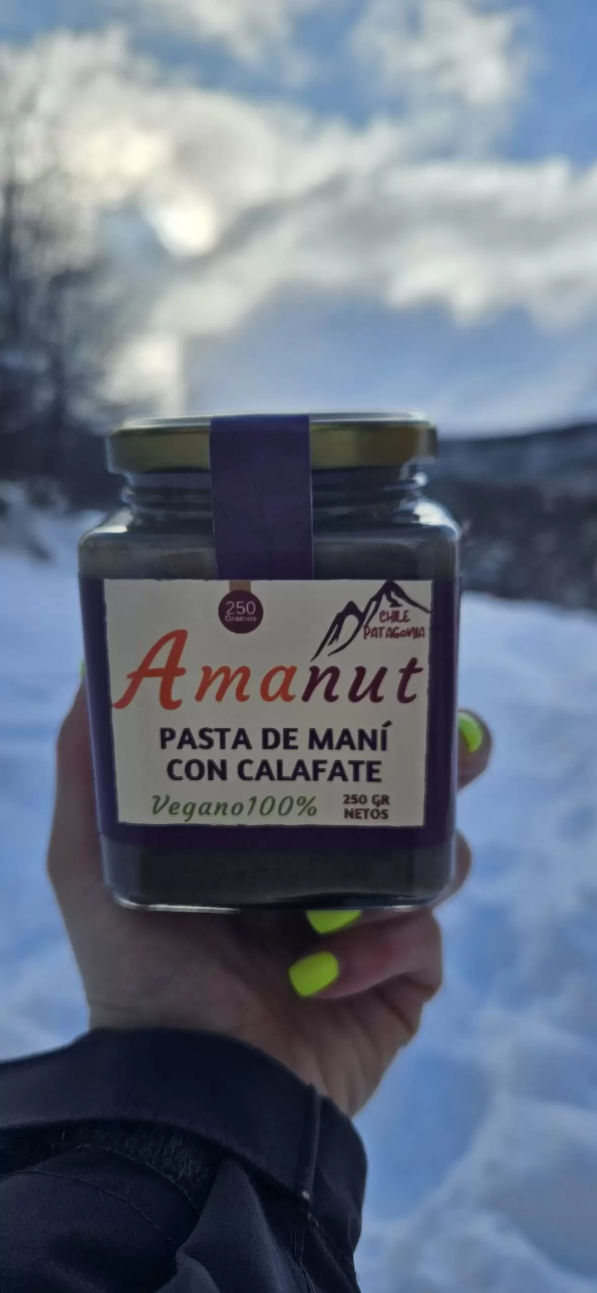 PASTA DE MANI CON CALAFATE - Imagen 3