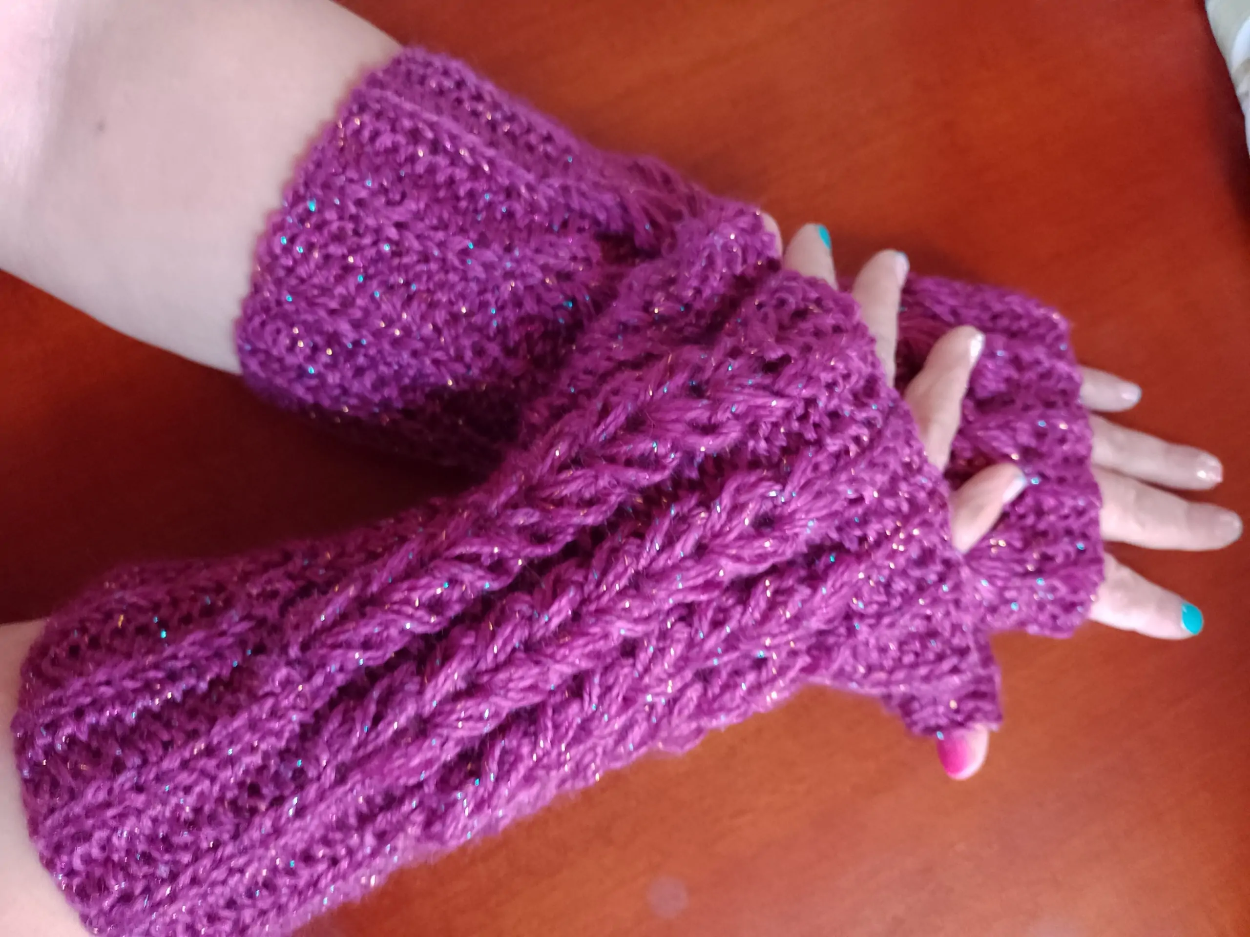Guantes con dedo