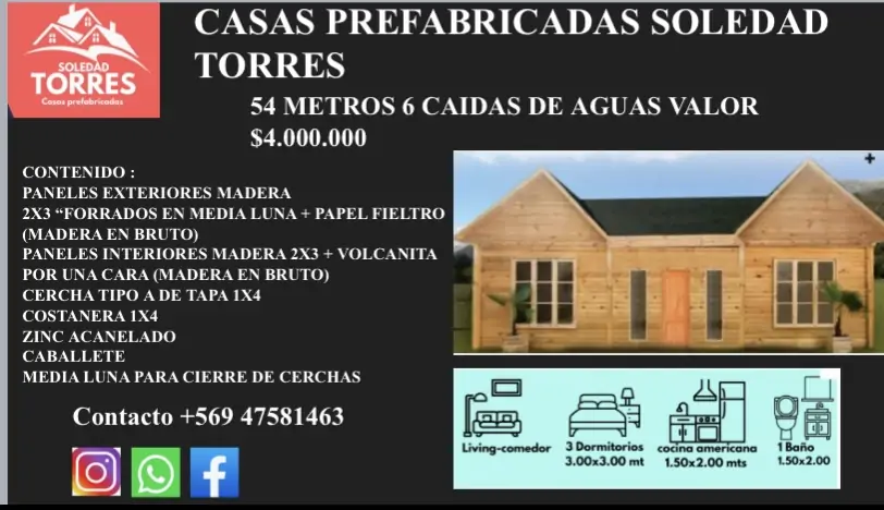 SOMOS UNA EMPRESA REGIONAL DE VENTA DE CASAS PREFABRICADAS Y TRANSPORTES TORRES - Imagen 10