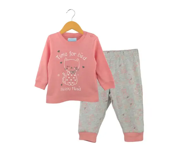 Pijama de algodón niña