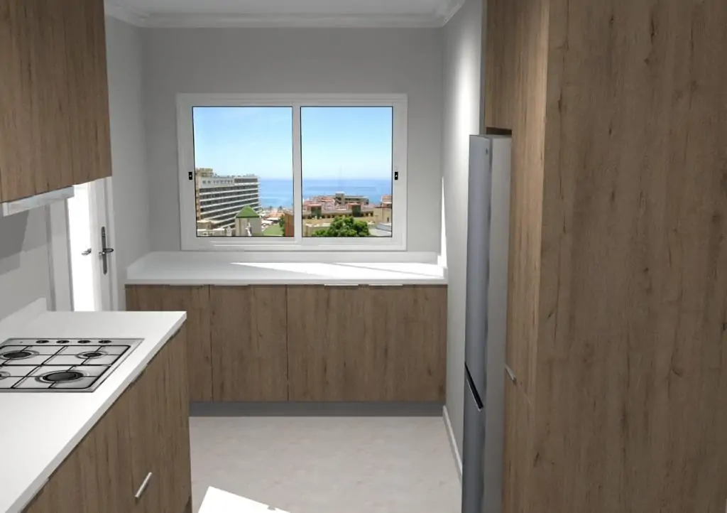 ZOCALO PVC ALUMINIO 100x400mm - Imagen 2